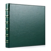 Porte-cartes vintage en similicuir KAVO I |   Peut contenir 540 cartes, classeur à 3 anneaux rechargeable /TCG/ Cartes de sport, style livre élégant