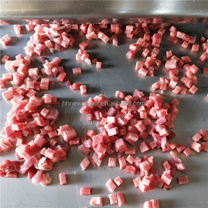 2024 machine de découpe de viande commerciale machine de découpe de dés de viande congelée coupe-cube de poulet boeuf porc - Product Image 1