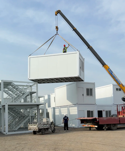 Maisons modulaires en conteneurs, Bureaux préfabriqués mobiles, Chantiers de construction mobiles, Logements temporaires - Product Image 3