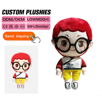 Jouets en peluche personnalisés CE OEM ODM de haute qualité, super doux, en coton PP, brodés, longs, en forme de poupée ou d'animal en peluche