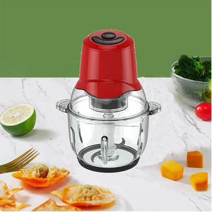 500W 2L玻璃碗多功能电动食品处理器蔬菜肉类搅拌机家用厨房电器 - Product Image 6