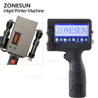 ZONESUN-Impresora de código de barras de mano, codificador de inyección de tinta, máquina codificadora para bolsas de comida, cajas de yogur, botellas de plástico