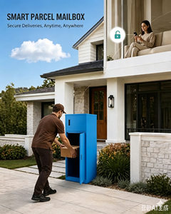 Buzón <span class=keywords><strong>de</strong></span> Paquetería Inalámbrico <span class=keywords><strong>para</strong></span> Exteriores con Control por Aplicación, Buzón Inteligente <span class=keywords><strong>de</strong></span> Doble Compartimento, Caja <span class=keywords><strong>de</strong></span> Entrega Segura <span class=keywords><strong>para</strong></span> el Hogar y la Oficina - Product Image 2