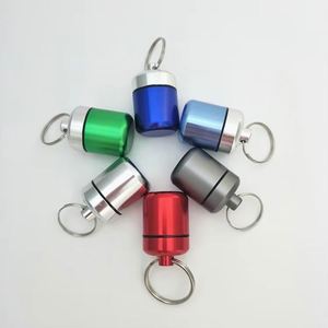 Top Quality Support Custom Logo Aluminum Pill Case Organizer Small Pocket Metal Pill <b>Box</b> - Product Image 3