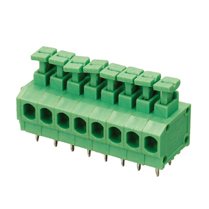 Bán buôn Pitch 5 08 mét màu xanh lá cây PCB mùa xuân kết nối hàn duy nhất khối thiết bị đầu cuối - Product Image 5