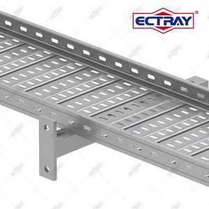 ECTRAY Chemin de câbles à économie d'énergie Chemin de câbles extérieur anti-corrosion robuste Taille personnalisée Chemin de câbles en zinc, aluminium et magnésium - Product Image 6