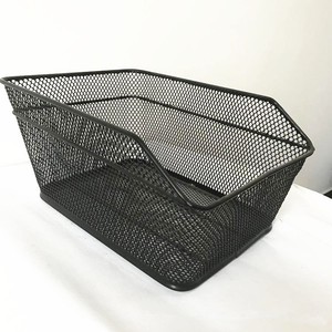 Cesta trasera para bicicleta, soporte de hierro extra grande y resistente para compras y almacenamiento - Product Image 5