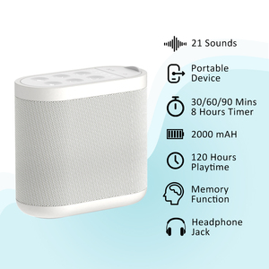 เครื่องช่วยการนอนหลับแบบพกพา Hi-FiD HFD-W19 มินิ เครื่องเสียงบำบัด ช่วยลดเสียงรบกวน เสียงไวท์นอยส์ สำหรับการเดินทาง - Product Image 2
