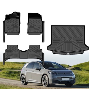 Alfombrillas de Coche y Alfombrilla de Maletero Trasera de TPE Impermeables de Alta Venta KQD para Volkswagen ID3 - Product Image 1
