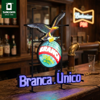 Letrero LED de Neón Comercial con Logotipo Personalizado para Promoción de Marca
