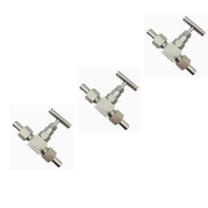 วาล์วระบายอากาศแบบดับเบิ้ลบล็อก DIN F316L วาล์วเมทาน สำหรับระบบทดลองซุปเปอร์คอนดักเตอร์ - Product Image 2