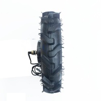 Motor de buje robótico sin escobillas LED de 20 pulgadas, 120 Nm, 48 V, 1000 W, alto torque, con batería de litio programable, controlador dual de 100 A RS485/CAN