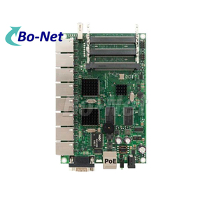 Ban đầu Mikrotik rb493g có chín cổng Gigabit Ethernet Ba khe cắm minicci và hai chip chuyển mạch bo mạch định tuyến - Product Image 2