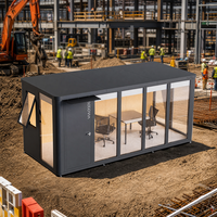 COCOVIA – Bâtiment modulaire en aluminium à installation manuelle, bureau de chantier, structure portable à déploiement rapide