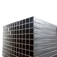 Steel Rectangular Pipe Hot Dipped Galvanized Welded Rectangular / Square Steel Pipe/Tube/Hollow Section