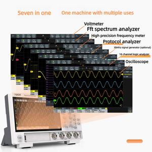 Oscilloscope OWON ADS900A double/quatre canaux, bande passante 125-250 MHz, fréquence d'échantillonnage 2 G, 12 bits HD - Product Image 3