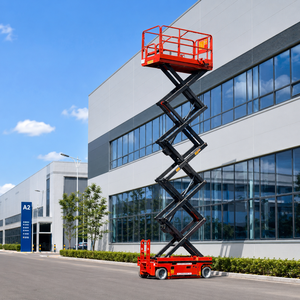 Plataforma Elevadora de Tijera Eléctrica Móvil, Autopropulsada, Hidráulica, Plataforma de Trabajo Aérea, Fabricante OEM ODM, China - Product Image 6