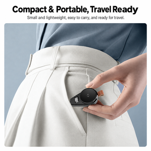 SIKAI สำหรับซัมซุงกาแล็กซี่วอทช์ 8/<span class=keywords><strong>7</strong></span>/6/5/4 เครื่องชาร์จ USB-C <span class=keywords><strong>แบ</strong></span>บพกพาพาวเวอร์แบงค์/โทรศัพท์/แล็ปท็อป 90 °   แม่เหล็กหมุนได้สำหรับการเดินทาง - Product Image 5