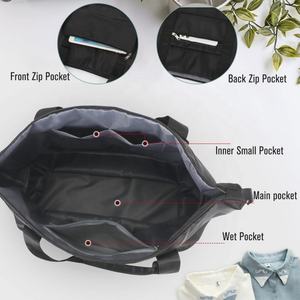 Sac de voyage sportif imperméable personnalisé, grande capacité, pliable, pour femme - Product Image 3