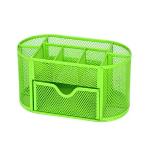 La migliore vendita di spazio <span class=keywords><strong>Savin</strong></span> 8 scomparto per l'ufficio forniture scolastiche Desktop in rete metallica organizzatore da scrivania con cassetto - Product Image 6