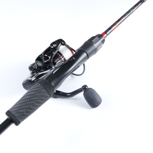Pinpoint <span class=keywords><strong>Spinning</strong></span> Combo 6'6rod + 3000 Reel Casting Rod Pole <span class=keywords><strong>Canne</strong></span> à pêche ultra légère en fibre de carbone - Product Image 2