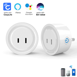 <span class=keywords><strong>Prise</strong></span> intelligente Tuya Wi-Fi Cozylife avec <span class=keywords><strong>prise</strong></span> standard <span class=keywords><strong>japonaise</strong></span>, commande vocale et minuterie, plastique, 2 prises, IP20, 10A - Product Image 5