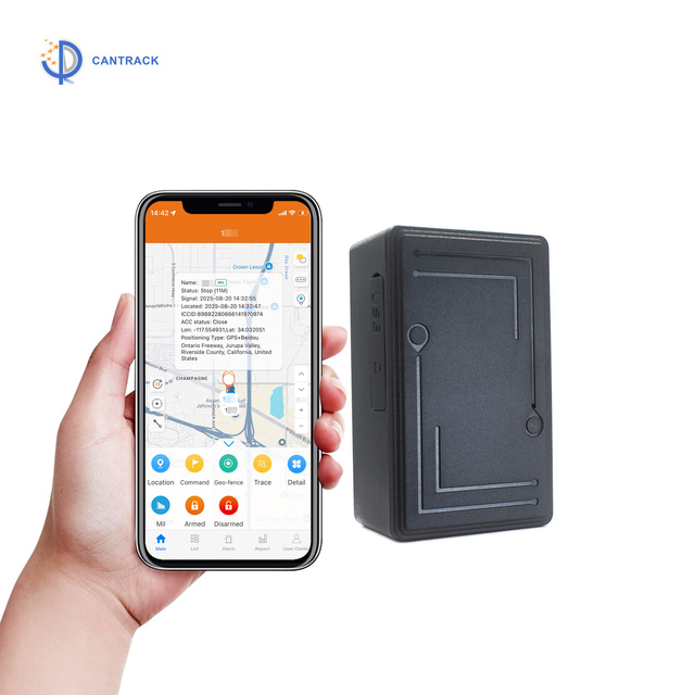 Strong Magnetic Wireless GPS Tracker Real-time Tracking IP65 Waterproof Asset Tracking Device Vibration Alarm