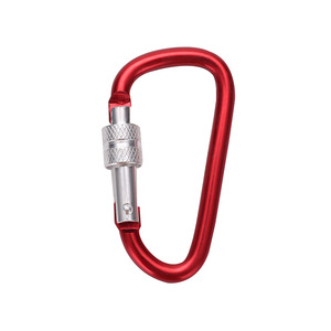 Mosquetón Tipo D JH-DSK-05 de Aleación de Aluminio con Hebilla de Liberación Rápida, Gancho de Escalada para Exteriores, Tamaño Universal 4-8 - Product Image 6