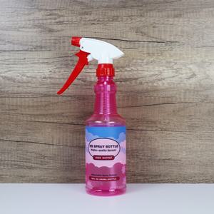 विभिन्न आकार 500 मिलीलीटर पालतू स्पष्ट रंग प्लास्टिक स्प्रे बोतल गोल या फ्लैट डिजाइन में - Product Image 2