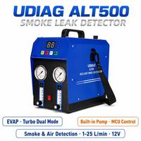 Detector de Fugas de Humo Automotriz Profesional UDIAG ALT500, Localizador de Fugas EVAP y Turbo, Bomba Integrada, Modo Dual 12V para Auto, Camión y Autobús