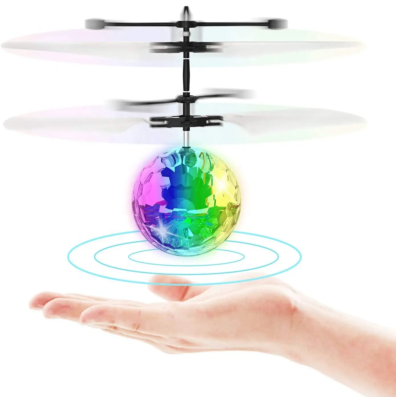 Cheap Factory Price New Collection Flying Toy Ball Infrared Induction RC Flying Toy Helicopter with Colorful LED Light