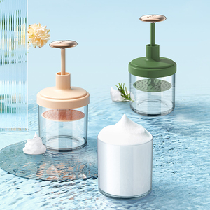 Mousseur à lait écologique en <span class=keywords><strong>plastique</strong></span> réutilisable, outil de mousse manuel sans BPA, durable, moderne, de luxe, grande capacité, zéro déchet, pour la maison - Product Image 1