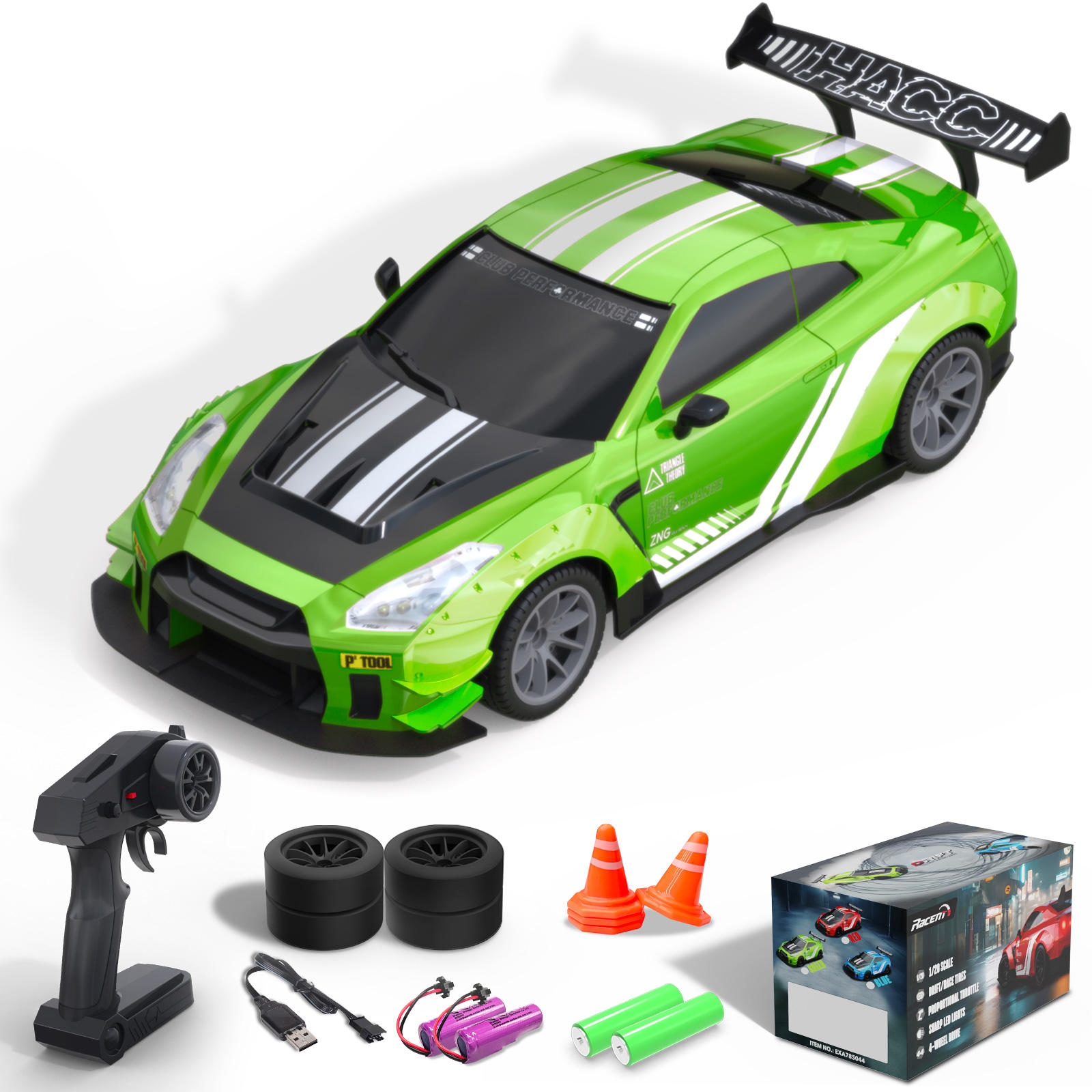 Micro RC Drift Cars High Speed Stunt Racing Toys