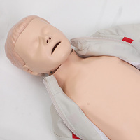 Maniquí de RCP Pediátrico de PVC DARHMMY con Chaleco para Maniobra de Heimlich - Sistema Completo de Entrenamiento de Emergencia Infantil