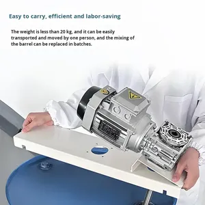 Miscelatore Elettrico con Motore AC 1.1kw Asta di Miscelazione in Acciaio Inox SUS304 per Fusti di Olio a Bocca Stretta da 200L Miscelazione e Erogazione di Materie Prime Chimiche 380V - Product Image 3