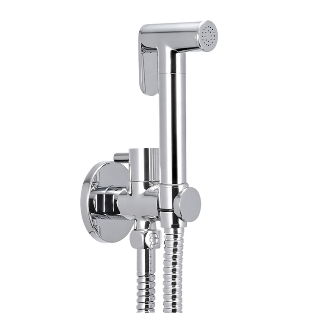 Modern Stainless Steel Wall Outlet Concealed Bracket Shower Seat Handheld Shower Bracket Angle Valve Rainfall-for Bathroom Use
