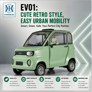 Scooter/Quadricycle Électrique Entièrement Fermé à 4 Roues 1500W 72V 58AH Batterie au Plomb 42km/h Autonomie <100km Utilisation <span class=keywords><strong>Adulte</strong></span> Avant - Product Image 1