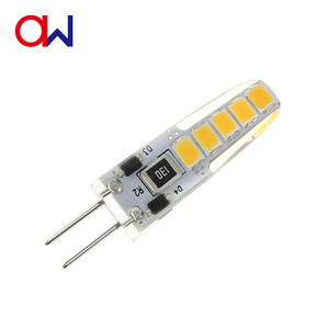 หลอดไฟ LED G4 ขนาด 10 มม. แบบ Bi-Pin 12V DC SMD รูปทรงแคปซูล ไม่มีการกระพริบ แสงวอร์มไวท์ ใช้แทนหลอดฮาโลเจน สำหรับโคมระย้า ตู้เพดาน กระจก - Product Image 2