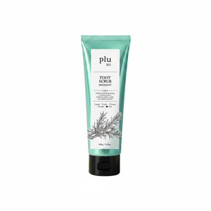 Flu365 100 g Gommage pour les pieds à saveur d'herbe et de menthe Produit de soin pour l'exfoliation des pieds - Product Image 2