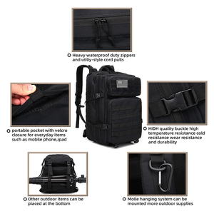 Mochila Táctica <span class=keywords><strong>LUPU</strong></span> Impermeable de 45L para Senderismo, Trekking, Caza, Viajes, Deportes al Aire Libre, Gimnasio y Fitness - Product Image 5