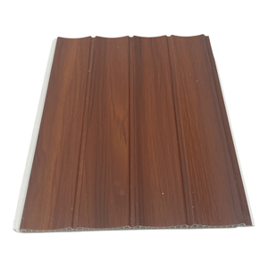 Hoge Kwaliteit Houtnerf Composiet Houten Ontwerp Hoogglanzend Pvc Plafondpaneel Pvc Paneel Plafond - Product Image 2