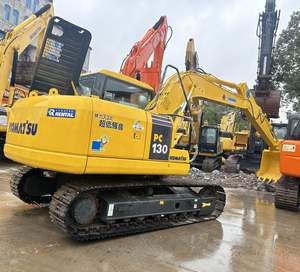 Komatsu รถขุด130รถขุดไฮดรอลิกเครื่องจักร PC130มือสองจากญี่ปุ่น - Product Image 3