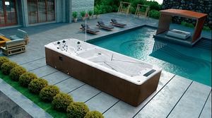 5 personnes bain à remous massage adulte <span class=keywords><strong>turbo</strong></span> spa extérieur grand bain à remous spa - Product Image 2