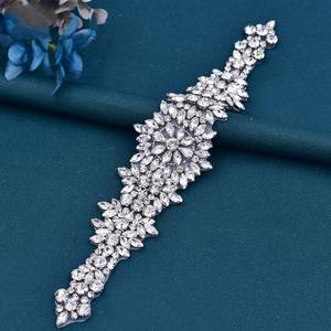 Coudre sur cristal fer sur bricolage Bling hommes broderie maille Appliques avec strass <span class=keywords><strong>mariage</strong></span> pour Egroom - Product Image 6