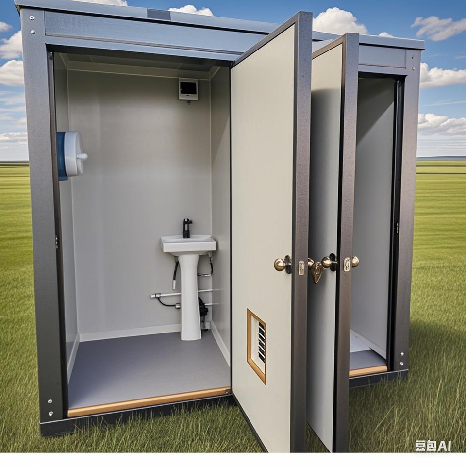 Modern Prefab Mobile Restroom Portable Camping Bathroom Outdoor Toilet Cabin with Integrated Shower Unit for Public Event - Image 4