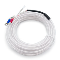 Sensor de temperatura del suelo anticorrosión Pt100 resistente al agua PTFE ácido alcalino