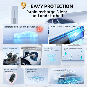 Portable 7KW pour Interface EV Home Charger <span class=keywords><strong>Station</strong></span> de charge de <span class=keywords><strong>voiture</strong></span> électrique murale Haute efficacité <span class=keywords><strong>Installation</strong></span> facile FLYING - Product Image 3