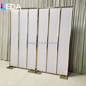 ซุ้มโค้งโลหะสำหรับงานเฉลิมฉลอง LEDA ปรับความสูงได้ พับเก็บได้ พร้อมขาตั้งป้าย Kt Board - Product Image 6