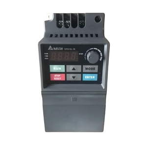 Convertisseur de fréquence haute performance VFD004EL43W monophasé 0,4 kW 380 V, contrôle V/F, automatisation industrielle - Product Image 1