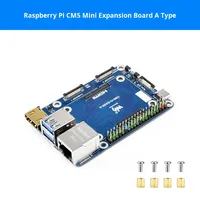 Placa DE DESARROLLO Raspberry Pi CM5 Placa central con expansión y características IO Placa de programación base para Módulo de cómputo 5